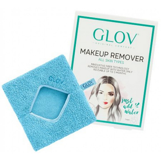 Glov Hydro Demaquillage Comfort Bouncy Blue odličovací rukavice 1 kus