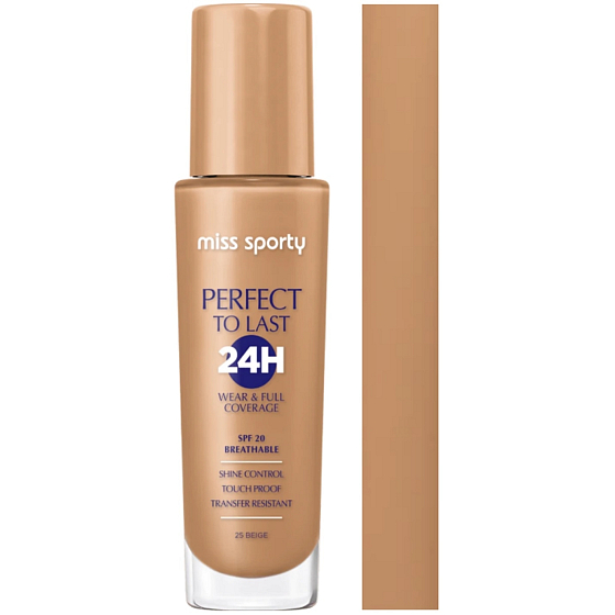Miss Sporty Perfect to Last 24H make-up 25 Beige 30 ml
