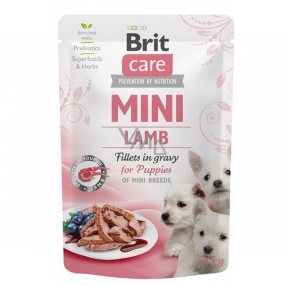 Brit Care Mini Puppy Lamb Fillets In Gravy kompletné superprémium karmy dla szczeniąt mini ras kapsułka 85 g Brit Care Mini Puppy Lamb Fillets In Gravy kompletné superprémium karmy dla szczeniąt mini ras kapsułka 85 g