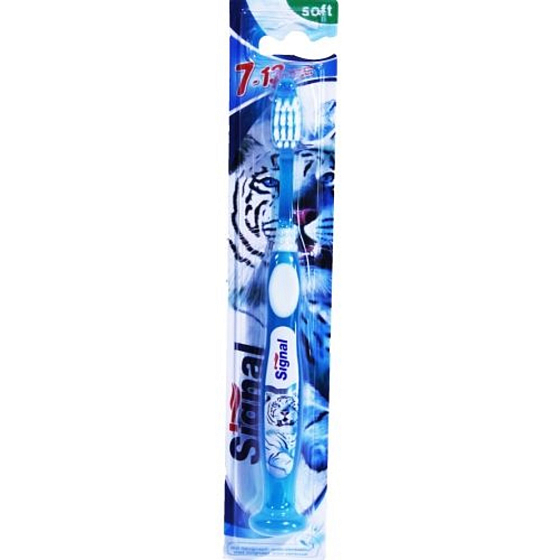 Signal Junior ultra měkký zubní kartáček 7+ ultra soft 1 kus