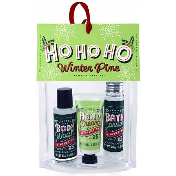 Somerset Toiletry Borovice koupelové perly 30 g + sprchový gel 50 ml + krém na ruce 30 ml, kosmetická sada