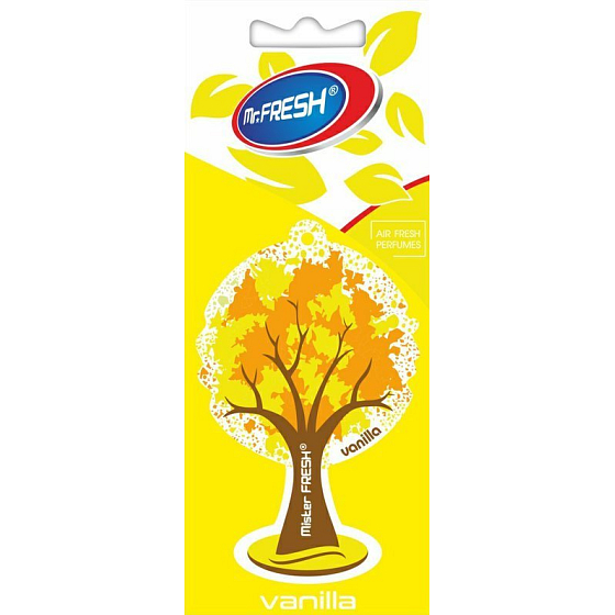 Mister Fresh Car Parfume Vanilla osvěžovač vzduchu závěsný 1 kus