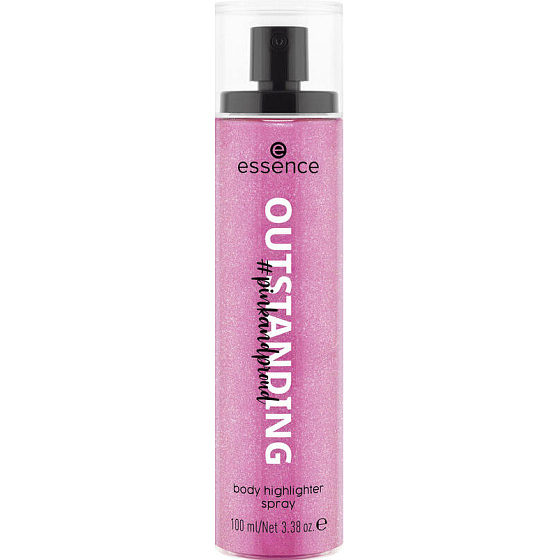 Essence Pinkandproud Outstanding Body Highlighter Spray rozjasňující sprej na tělo 100 ml