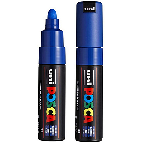 Posca Uniwersalny akrylowy marker 4,5 - 5,5 mm Niebieski PC-7M