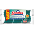Spontex Scrub & Flex extra elastyczna gąbka do naczyń 3 sztuki