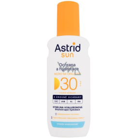 Astrid Sun OF30 hydratační mléko na opalování sprej 200 ml Astrid Sun OF30 hydratační mléko na opalování sprej 200 ml