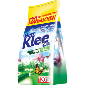 Herr Klee Universal proszek do prania, 120 prań, 10 kg