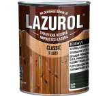 Lazurol Classic S1023 cienkowarstwowa lazura do drewna z zawartością olejów, 0099 heban, 750 ml