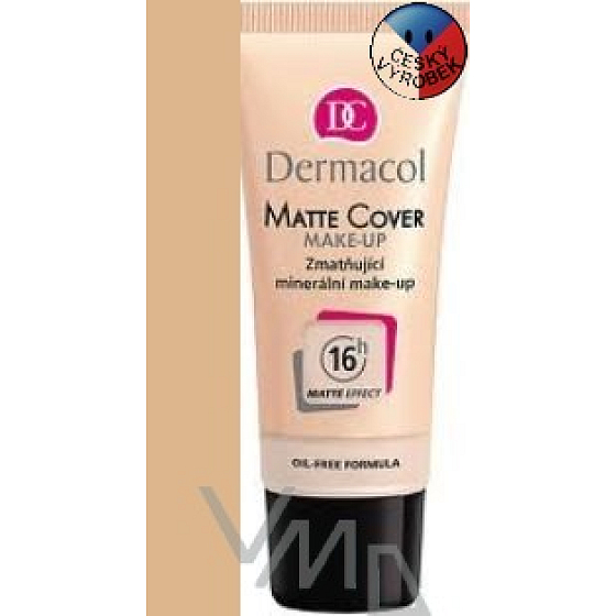 Dermacol Matte Cover make-up odstín 2 Zmatňující minerální 30 ml