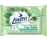Linteo nawilżany papier toaletowy z ekstraktem z kory dębu, 60 szt.