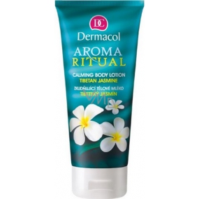 Dermacol Aroma Ritual Tibetský jasmín Zklidňující tělové mléko 200 ml