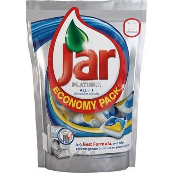 Jar Platinum All in 1 Kapsle do myčky nádobí 80 kusů