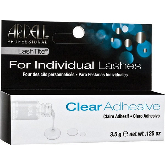 Ardell Adhesive Clear lepidlo na umělé trsové rzęsy czarne 3,5 g