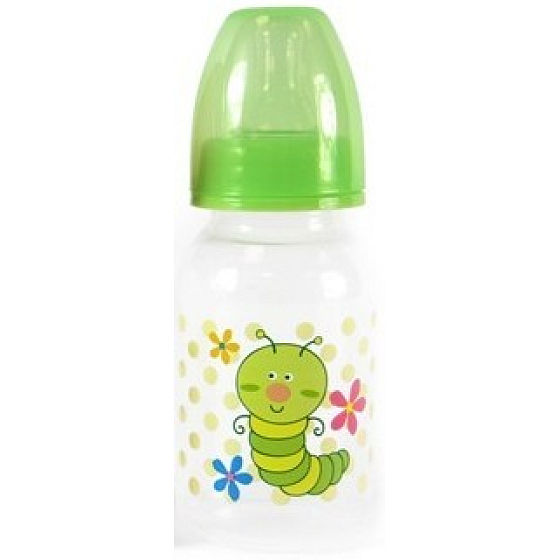 First Steps Hmyz 0+ kojenecká láhev Housenka 150 ml
