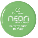 Dermacol Neon Hair Powder barevný pudr na vlasy 06 Green 2,2 g