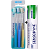 Sensodyne Expert Soft měkký zubní kartáček 3 kusy + Sensodyne Fluoride Zubní pasta 75 ml