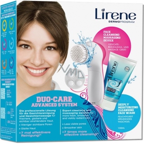 Lirene Duo Care Advanced System čisticí gel 150 ml + přístroj na čištění pleti 1 kus, dárková sada Lirene Duo Care Advanced System čisticí gel 150 ml + přístroj na čištění pleti 1 kus, dárková sada
