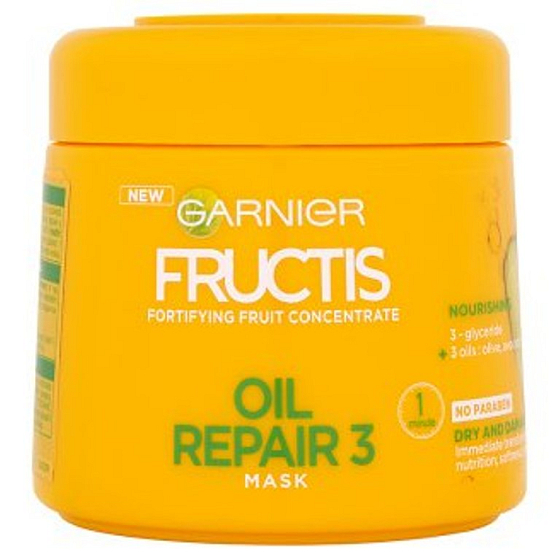 Garnier Fructis Oil Repair 3 posilující maska na suché vlasy 300 ml