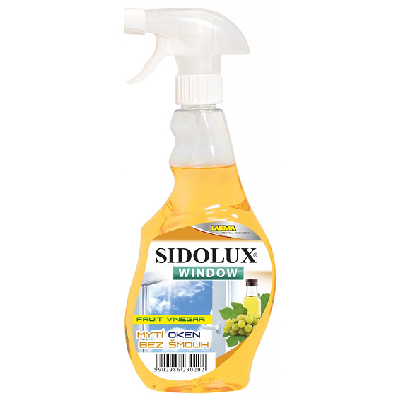 Sidolux Window Nano Code Vůně ovocného octu na okna 500 ml rozprašovač