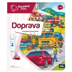 Albi Magiczne czytanie interaktywna mówiąca książka Transport, wiek 3+