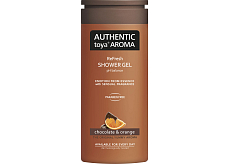 Authentic Toya Aroma żel pod prysznic czekolada i pomarańcz, 400 ml