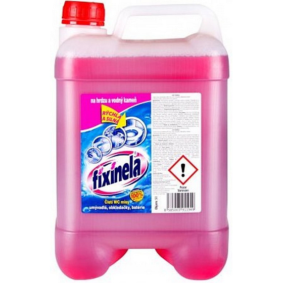 Fixinela Tekutý čistič na rez a vodní kámen 5 l