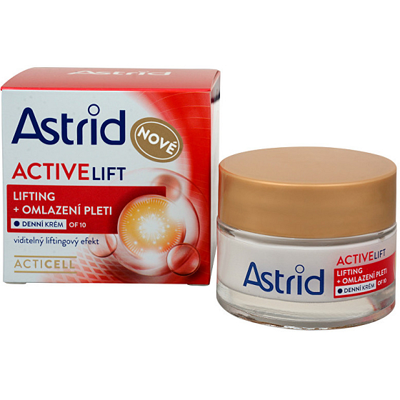 Astrid Active Lift OF10 liftingový omlazující denní krém pro zralou pleť 50 ml