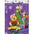 Ditipo Dárková papírová taška 26,4 x 12 x 32,4 cm Disney Pedvídek Pú Tygřík stromek s hvězdou
