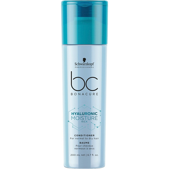 Schwarzkopf Professional BC Bonacure Hyaluronic Moisture Kick hydratační kondicionér pro normální a suché vlasy 200 ml