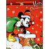 Nekupto Dárková papírová taška 33 x 26 x 13 cm Vánoční Mickey Mouse 1188 WLGL