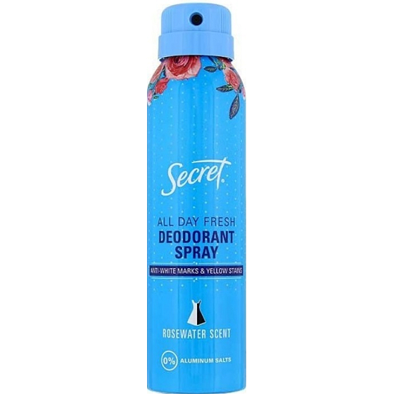 Secret Rosewater deodorant sprej pro ženy 150 ml