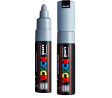 Posca Uniwersalny akrylowy marker 4,5 - 5,5 mm Szary PC-7M