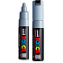 Posca Uniwersalny akrylowy marker 4,5 - 5,5 mm Szary PC-7M