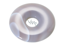 Achat szary Donut kamień naturalny 30 mm