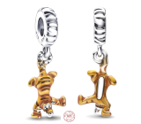 Charm Srebrna 925 Disney Kubu Puchatek - Tygrysek, zawieszka na bransoletkę