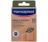 Hansaplast Green & Protect zrównoważony opatrunek tekstylny 20 sztuk