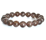 Auryt 23 naturalny bransoletka elastyczna naturalny kamień, kuleczka 11 - 11,5 mm / 16 - 17 cm, patrzy do najpotężniejszych kamieni na planecie