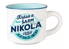 Albi Espresso kubek Nikola - Piękno i urok, są jej dalsze imiona 45 ml