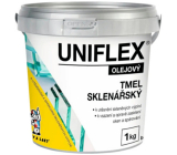 Uniflex sklenářský tmel 1 kg