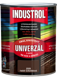 Industrol S2013 uniwersalny błyszczący lak do metalu i drewna, 2430 czekoladowy brąz, 750 ml