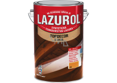 Lazurol Topdecor S1035 tenkovrstvá lazura na dřevo T024 cedr, 4,5 l
