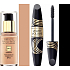 Max Factor Facefinity All Day Flawless 3v1 make-up 80 Bronze 30 ml + Velvet Volume False Lash Effect řasenka Black 13,1 ml
