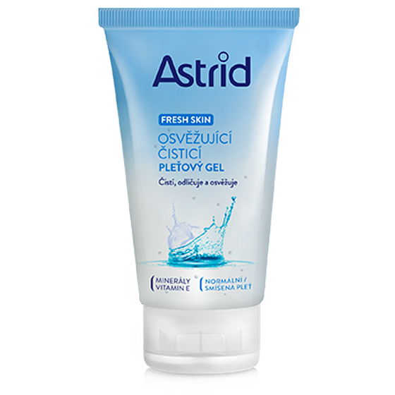 Astrid Fresh Skin Osvěžující čisticí pleťový gel 150 ml