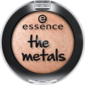 Essence The Metals Eyeshadow oční stíny 01 Ballerina Glam 4 g