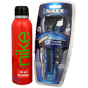 Nike Red Man deodorant sprej pro muže 200 ml + pánský holicí strojek