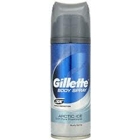 Gillette 3x System Arctic Ice deodorant sprej pro muže 150 ml