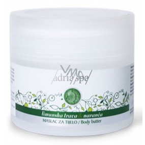 Adria Spa Citronová tráva & Pomeranč intenzivní tělové máslo 150 ml