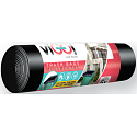 viGO! Pytle na odpad černé extra silné, 140 µ, 120 litrů 60 x 110 cm, 5 kusů