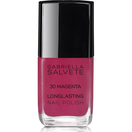 Gabriella Salvete Longlasting Enamel dlouhotrvající lak na nehty s vysokým leskem 30 Magenta 11 ml