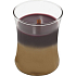 WoodWick Floral Nights Dark Poppy - Vlčí mák vonná svíčka s dřevěným knotem a víčkem sklo střední 275 g Limited 2019